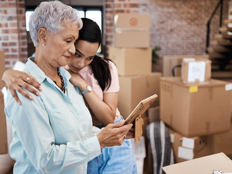 Downsizing for senior living 